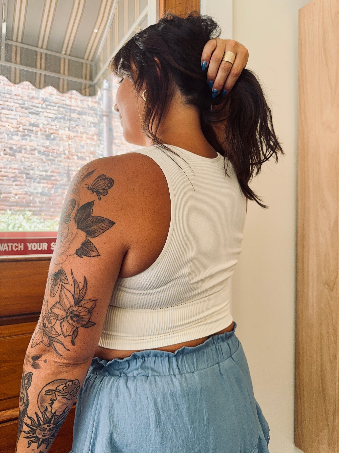Everyday Ribbed Cropped Tank